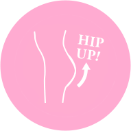 ヒップアップと美ヒップラインの形成