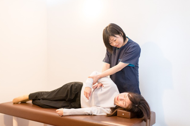 施術前後の変化がわかりやすい！